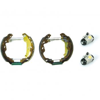 Kit de frenos de tambor Brembo K 61 083 para Peugeot, Toyota y Citroën, incluido conjunto de zapatas montadas