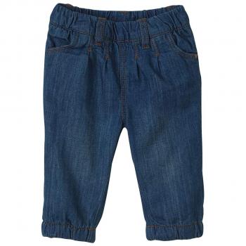 Vertbaudet Pantalón - para bebé Niña Azul Denim Stone