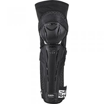 Oneal Park FR Carbon Look Knee Guard Protecciones Bicicleta, Negro, M