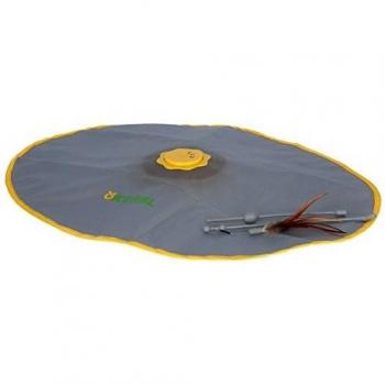 Kerbl 2 en 1 Catch The Tail Feather Juguete para Gato, 70 x 53 x 5 cm