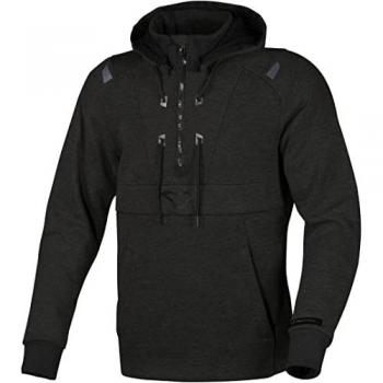 Sudadera con capucha para moto Macna Byron Negra 3XL Unisex