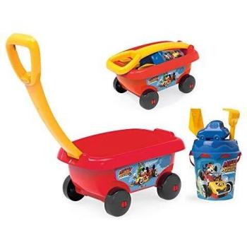 MICKEY Smoby Chariot De Plage Garni - Disney