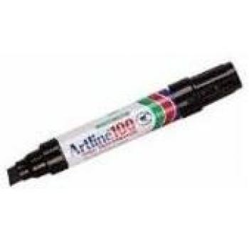 Rotulador Artline Marcador Permanente 100 Negro - Punta Biselada