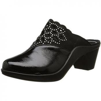 Romika Mokassetta 292 - Zuecos para mujer, Negro