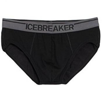 Icebreaker - Calzoncillos Negro Black/Monsoon Talla:XL