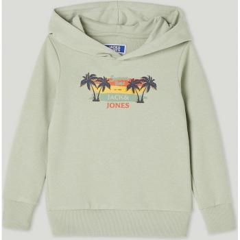 Sudadera Jack & Jones Junior Summer verde con capucha niño
