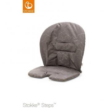 Cojín Geométrico Gris para Baby Set Stokke Steps