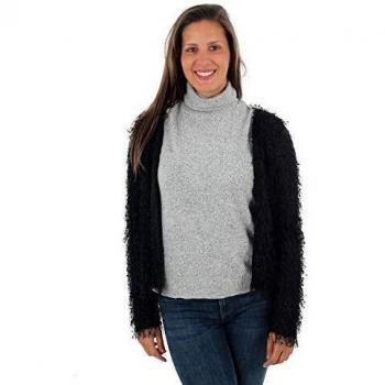 Vero Moda Cazadora Mujer S Negro 10220800 VMTULLY LS Cardigan JRS BF Black
