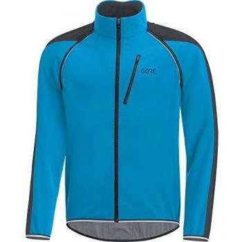 Gore Wear C3 Windstopper Phantom Chaqueta Zip-Off, Hombre, Azul/Negro, M