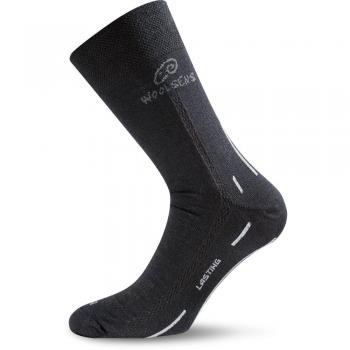 Calcetines Largos de Hombre Lasting WLS Merino Negro