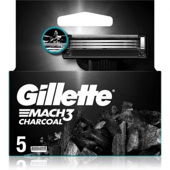 Gillette Mach3 Charcoal Replacement Blades 5 Pack