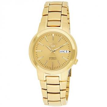 Seiko 5 Automatic Men's Watch 21 Jewels Gold SNKA10K1