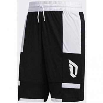 adidas Dame Short Pantalón Corto, Hombre, Negro, 2XL