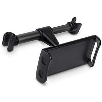 APSD Soporte Tablet Coche Soporte para Reposacabezas Sporte del Asiento Trasero Soporte Base Ajustable 360° Silicona Antideslizante para 4~11 Pulgada Tablets Smartphones Ipads E-Reader