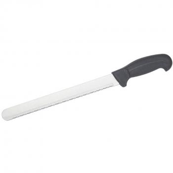 Wolfcraft 4147000 4147000-1 Cuchillo Mango de plástico Filo Ondulado de 250 mm de Longitud para Cortar aislantes como Lana de Roca, Espuma rígida, poliestireno expandible, etc, 250mm