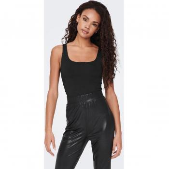 Camiseta Only Lea Noos negro de tirantes para mujer