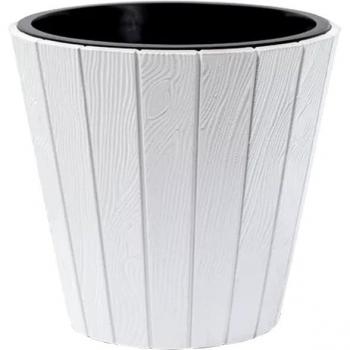 Maceta WOODE 21L de Prosperplast: Resistente y elegante para tus plantas