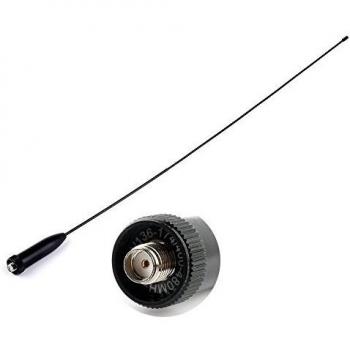 BONUSIS PHD-881L suave antena SMA-F VHF + UHF 144 / 430MHz de banda dual de la antena para Kenwood BaoFeng UV-5R GT-3 UV-82 BF-F8HP BF-F9 V2 + UV-5RE LINTON WOUXUN walkie talkie