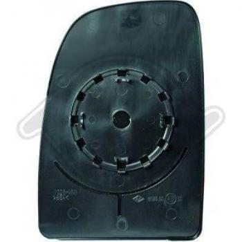 Cristal de espejo retrovisor exterior DIEDERICHS 3484126