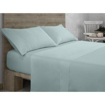 Juego de sábanas QUTUN Azul claro Cama de 135/140 3 Piezas