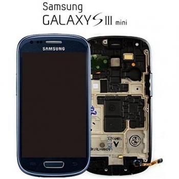 Pantalla Completa Original Samsung Galaxy S3 Mini - Digitalizador + LCD + Marco-Azul