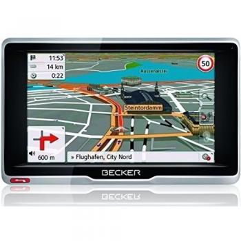 Becker 1501840000 - GPS para coches de 5.0 , mapas de Europa general, negro y plateado