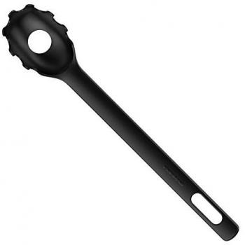 Fiskars Cuchara para pasta, Longitud: 29 cm, Plástico, Functional Form, Negro, 1019532