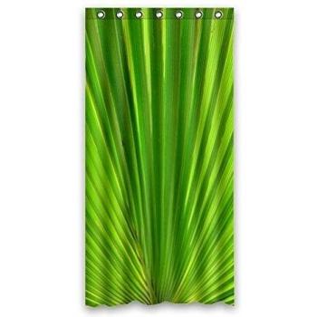 Tronco De Palmera Antecedentes 100% poliéster cortina de ducha