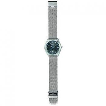 Reloj de Hombre BREIL MANTA CITY Cuarzó Lancette Mono-color Gris con Correa Malla de Acero Plata TW1875