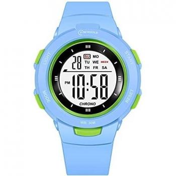Reloj Digital para Niños Niña,Reloj de Cuarzo analógico a Prueba de Agua de 30 m, Reloj de Dibujos Animados en 3D, Reloj Digital para niños