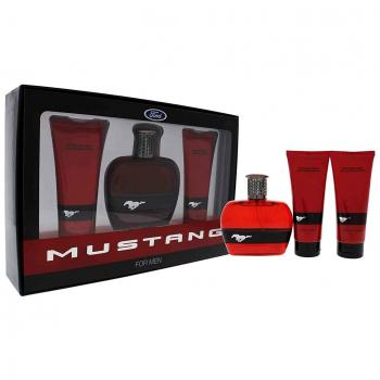 Mustang Gift Set 100ml EDT + 100ml Aftershave Balm + 100ml Shower Gel