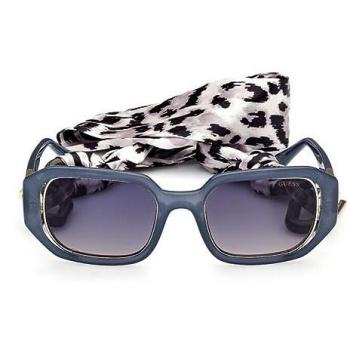 Guess Women's Sunglasses GU7817-20W, Rectangular Gray Frame, 53mm Size, UV Protection
