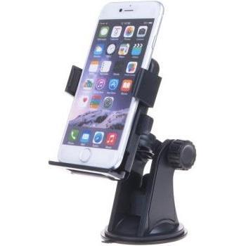 Soporte Universal para Smartphone en Coche - Color Negro 9x1x15cm