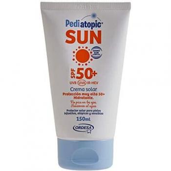 Pediatopic Sun Crema Solar 150ml, Protector solar para pieles infantiles, atópicas y sensibles.