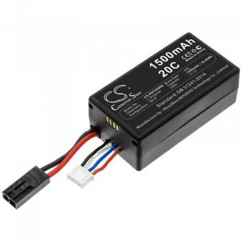 Batería LiPo 11.1V 1.5Ah con 2 conectores para Parrot AR.Drone 2.0