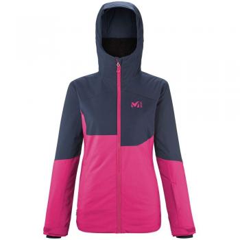Chaqueta con Capucha Millet Nallo Roja y Negra para Mujer - Talla S