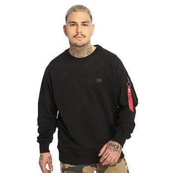 Alpha Industries X-Fit Black Sweatshirt for Men