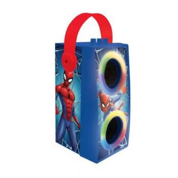 Altavoz Bluetooth Spider-Man con Micrófono y Efectos Luminosos