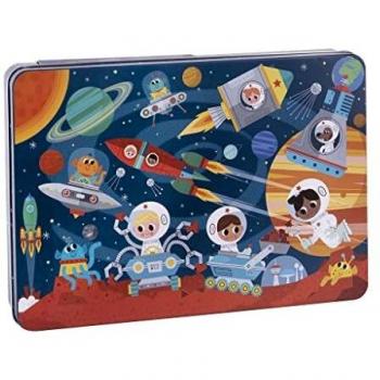 APLI Kids 19126-Puzle infantil Puzle de 24 piezas en caja metálica recomendado para niños a partir