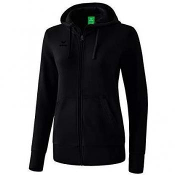 Erima Basic Women's Zip-Up Hoodie Black 42
