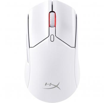 HyperX Pulsefire Haste 2 Wireless Gaming Mouse - White, 26000 DPI, RGB LED
