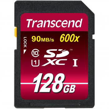 Transcend 128GB SDXC/SDHC Class 10 UHS-I 600x