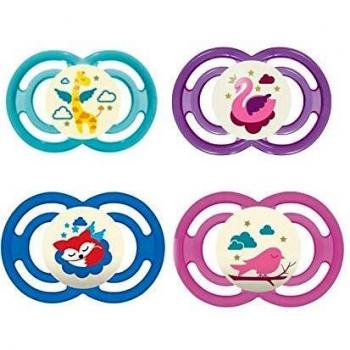Mam perfect chupete silicona night +16m, unisex