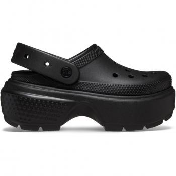 Crocs Women's Stomp Clogs - Black - Size: 9, 11