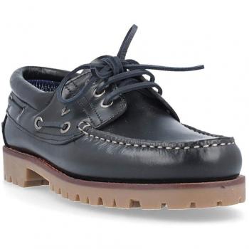 Martinelli Austin Leather Lace-Up Boat Shoes for Men