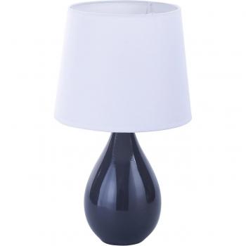 Lámpara de mesa Versa Camy Gris Cerámica (20 x 35 x 20 cm)