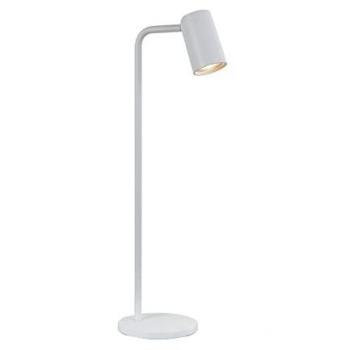 Lámpara de mesa alta blanca SAL con interruptor en línea 1 luz GU10, 53 cm