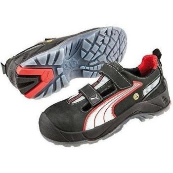 Puma - Calzado de protección para hombre gris antracita 47, color negro, talla 41