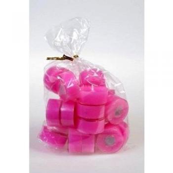 20Original Danés velas sin aroma en acrílico de Cup Pink