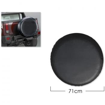 DSstyles cubierta de neumáticos de 28 pulgadas cubierta de rueda de repuesto cubierta de neumáticos para coche - negro